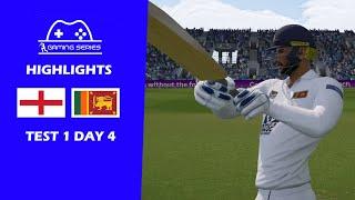 England v Sri Lanka - Test 1 Day 4 2024 | Emirates Old Trafford (Manchester) | Gaming Series