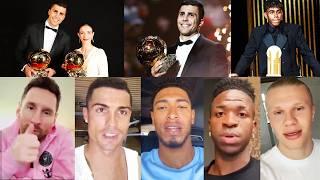 Famous Reaction On Rodri wins Ballon d'Or Beating Vini Jr. - Lamine yamal won Kopa Trophy Reaction