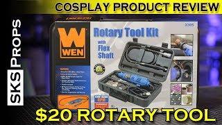 $20 Wen Rotary Tool review for Cosplay and Foamsmithing