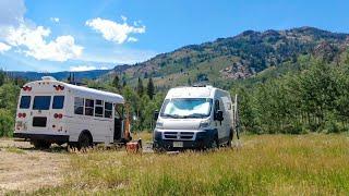 Living & Traveling In Our Campers - Work Life Balance