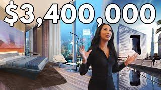 Touring a $3,400,000 Luxury Apartment with Breathtaking Burj Khalifa Views | Luxe List