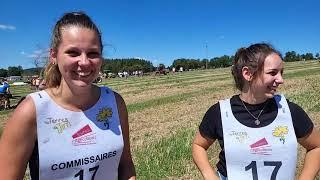 En direct du concours de labour en Lozère - Fête de la Terre - aout 2022