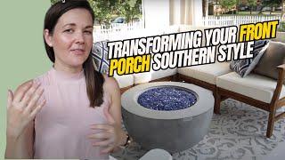 How to Style A Southern Front Porch | Catherine Arensberg