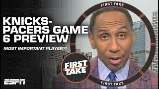 Knicks vs. Pacers Game 6: Stephen A. REVEALS the MOST IMPORTANT player?! | First Take