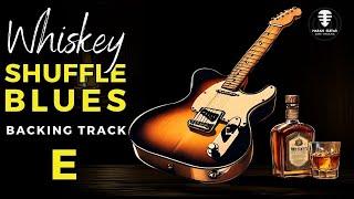 ON THE ROCKS Whiskey Shuffle Blues Backing Track - Jam in E