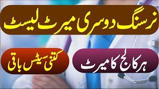 Nursing 2nd Merit List | Life After Admission in BSN | 2nd Merit List | BS Nursing Merit List