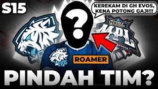 PINDAH TIM?! ROSTER INI KEREKAM MASUK GH EVOS!!!