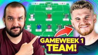 FPL TEAM REVEAL FOR GAMEWEEK 1 WITH @StatmanDave  | Fantasy Premier League Tips 2024/25