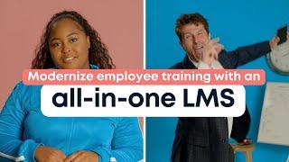 Modernize your employee training with an all-in-one LMS