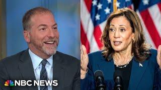 VP Kamala Harris shows what ‘simple basic messaging’ can do for a campaign: Chuck Todd
