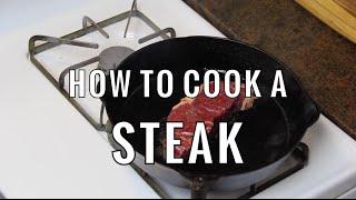 How to Cook a Steak Perfectly...and Easily | The Distilled Man