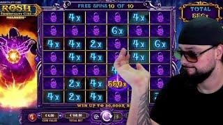 625X on ROSH CUBE  | Buying FREESPINS  | ULTRA BIG WINS | VonDice Twitch Highlights