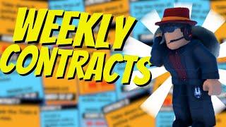 WEEKLY CONTRACTS for LEVEL 10! (HYPERCHROME!!!) | Jailbreak Season 19 | Roblox