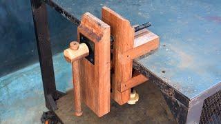 Build Your Own BENCHCRAFTED Glide Leg Vise from Scratch!