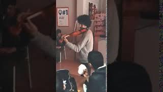 Iranian violinist starts new life