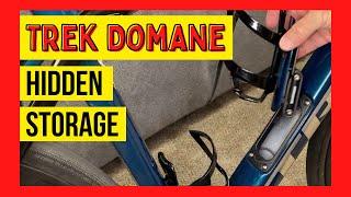 Trek Domane's Really Cool Secret Hidden Storage Compartment