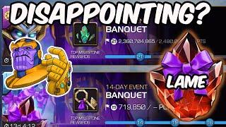 Banquet Event Drama - A Huge Disappointment For 10 Year Anniversary - Marvel Contest of Champions