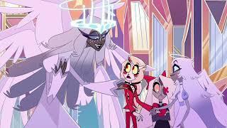 Hazbin Hotel | Charlie & Vaggie visit heaven + Welcome to heaven + Adam and Lute