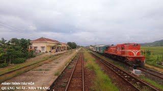 Train journey from Quang Ngai station to Nha Trang station via Ca Pass (October 2023)