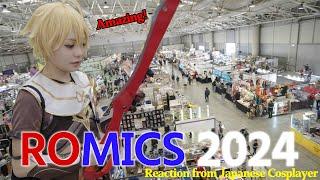Exciting and Amazing! Reaction from Japanese Genshin Cosplayer - Romics 2024