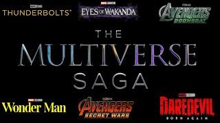 MCU Phase 5 and 6 Slate updates and Excitement level ranking