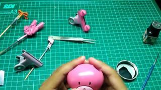 Kreasi Aulia Painting Gunpla Petit Beargguy (Part 3 finished)