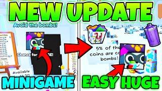 NEW COLOR BOMB MINIGAME, SAD EGG, GRAFFITI CANS & GIFTS AND HUGES! Pet Simulator 99!