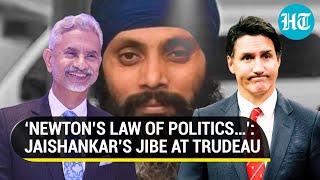 Jaishankar Turns The Tables On Canada Over Arrest Of 3 Indians In Nijjar Case; ‘Welcoming Gangs…’