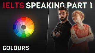 Model Answers and Vocabulary | IELTS Speaking Part 1 | Colours 