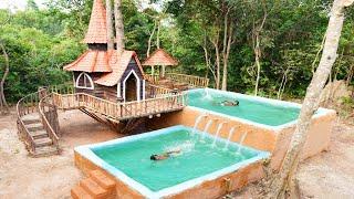 Absolutely perfect! Build an Ancient Technology Treehouse with a Swimming Pool