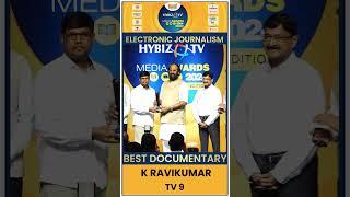 Best Documentary Award | K Ravikumar - TV9 | HMA 2024