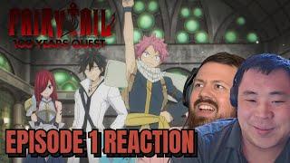 Fairy Tail - 100 Years Quest Episode 1 Reaction!! | "The "First" Guild and the "Strongest" Guild"