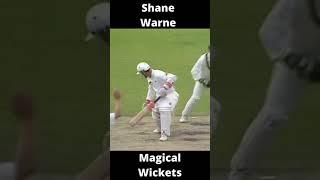 Shane Warne Top Magical Wickets Part-1 #shorts #youtubeshorts #kingwarne #legspin #shanewarne