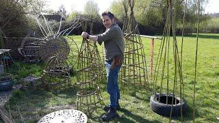 How to weave an obelisk with Dave Jackson The Stick Smith