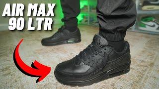 BEST ALL BLACK AIR MAX? Nike Air Max 90 LTR Black Review