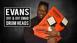 Evans UV1 Drum heads on Kwesi's Corner | Drumshack London