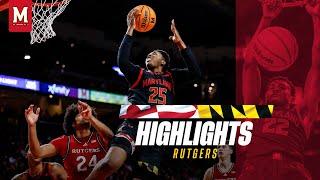 Maryland Men's Basketball Highlights | Rutgers