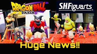 A Ton Of Brand New S.H. Figuarts Dragon Ball Daima Figures Revealed! Third Eye Gohma Majin Duu & Kuu