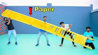 We Made Biggest Paper Ladder | कागज़ की सबसे बड़ी सीढ़ी |