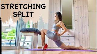 Workout STRETCH Legs. Leg flexibility. Splits and Oversplits, contortionist  #yoga #stretching