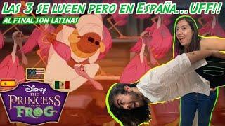 Reacción Doblaje Latino vs Español: La Princesa y el Sapo: ¡Trabaja Duro! #disney #trabajaduro #sapo