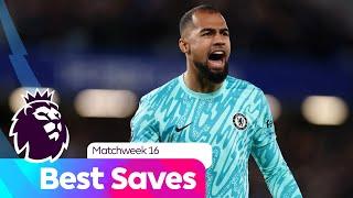 Best Saves Premier League 2024/25 | Matchweek 16