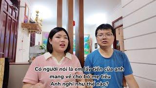 Dâu Việt Nhói Lòng Khi Bị Nói Là Lấy Tiền Của Chồng Cho Nhà Ngoại #GiangPhamCn