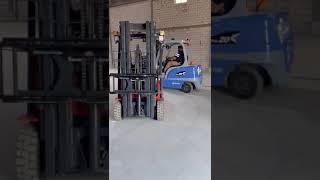 Customer feedback about electric forfklift #hitopforklift #batteryforklift #dieselforklift