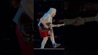 AC/DC in Nashville — 70-year-old Angus duckwalks into solo madness in "Shoot to Thrill"!  #ACDC