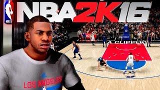 NBA 2K16 - Full 4 Quarters Of Gameplay / Chris Paul Crossover Ankle Breakers