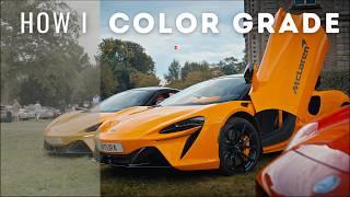 My Color Grading Process in Davinci Resolve - Simple & Effective!