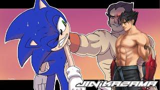 Jin Kazama Reacts Sonic Meets Kazuya in SSB. Ultimate