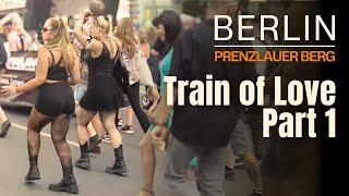 Berlin Zug der Liebe  2023 (Teil1) 4K | Techno - Street Party - Prenzlauer Berg - Love Parade