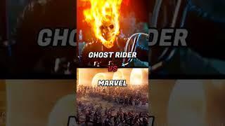 Ghost Rider Vs Marvel || Wait A Minute Who Are You? || #shorts #avengers #marvel #ghostrider